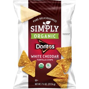 Simply Organic White Cheddar Doritos